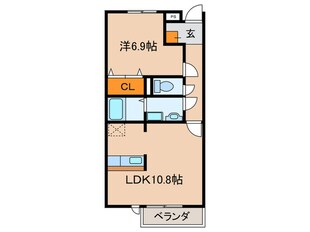 グランコ－トＮ棟の物件間取画像